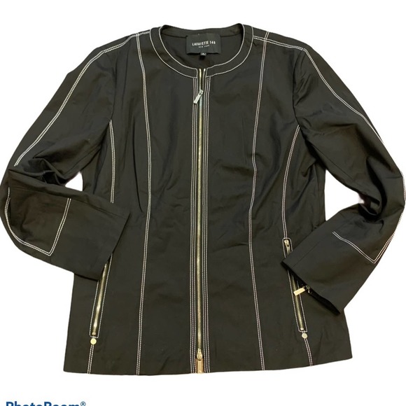 Lafayette 148 New York Jackets & Blazers - LaFayette 148 New York Zip Up Ponte jacket 6